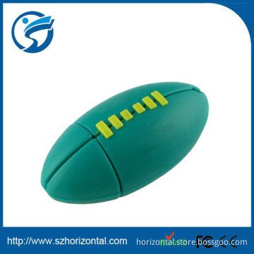 professional rugby pvc usb flash disk 512gb with logo customized